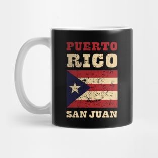 Flag of Puerto Rico Mug